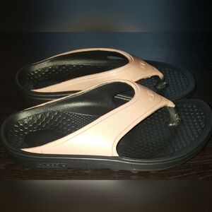SPENCO FUSION 2 WOMEN'S ORTHOPEDIC FLIP FLOP SANDALS (Rose Gold/Pink, Size 8)